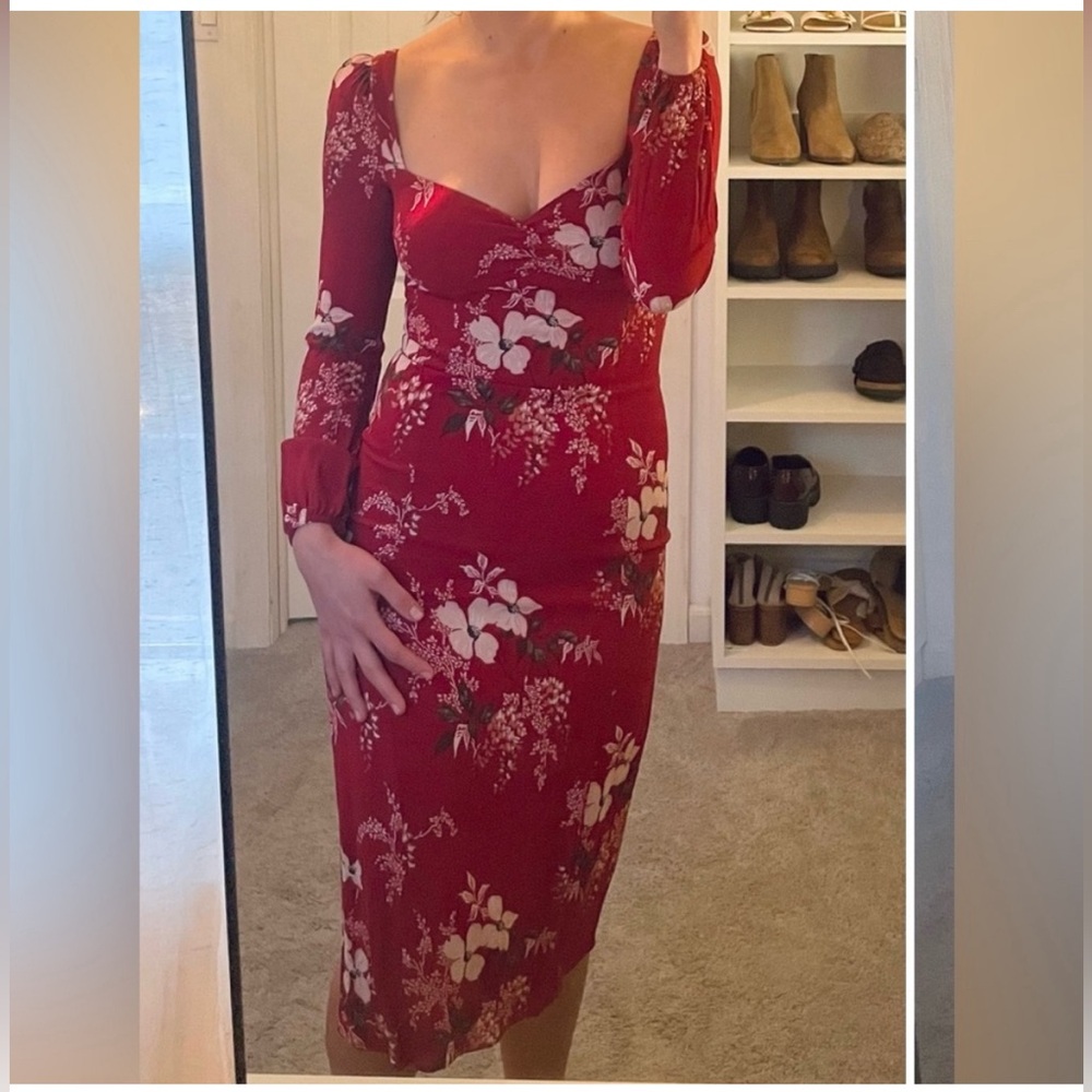 Reformation Mabille Midi Dress